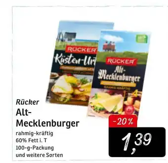 KONSUM Rücker Alt-Mecklenburger Angebot
