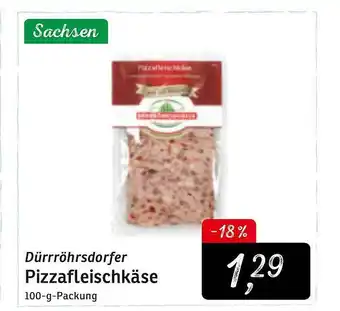 KONSUM Dürrröhrsdorfer Pizzafleischkäse Angebot