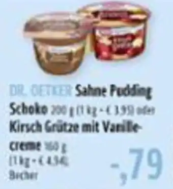 BUNGERT Dr. Oetker Sahne Pudding Angebot