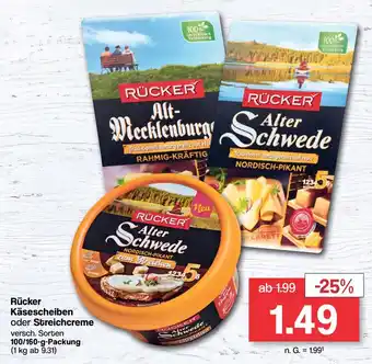 Famila Nord West Rücker Käsescheiben oder Streichcreme 100/160-g-Packung Angebot