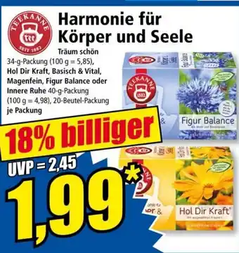 Norma Harmonie für Körper und Seele 34g Angebot