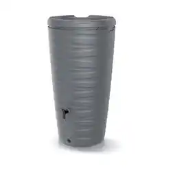 toom Baumarkt Regentonne 'Maze' anthrazit 240 l Ø 59,3 x 114 cm Angebot