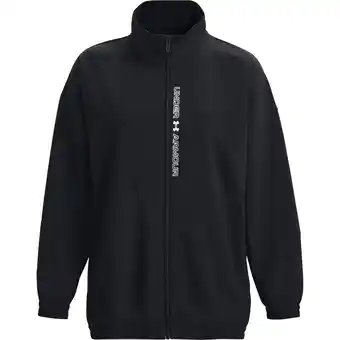 Intersport UNDER ARMOUR Damen Jacke WOVEN FZ OVERSIZED JACKET BLACK M Angebot