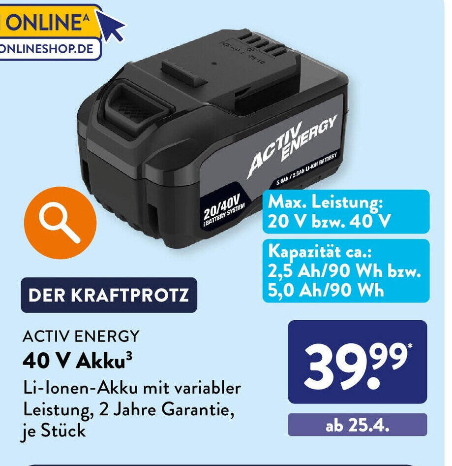 Ferrex Akku 40v Nachkaufen