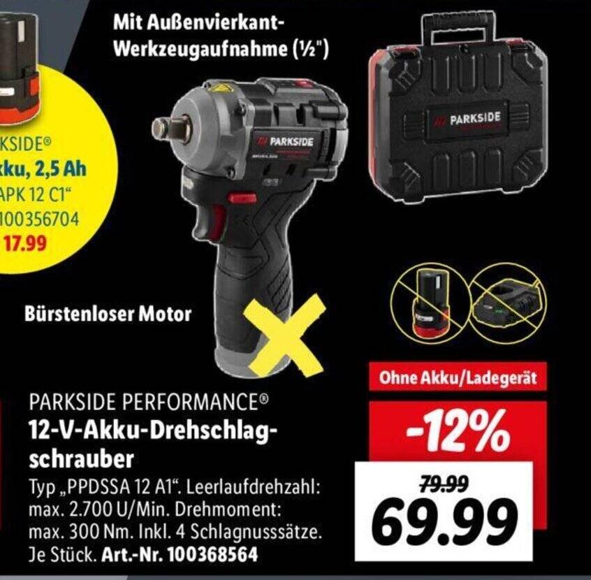 Lidl Akku Drehschlagschrauber