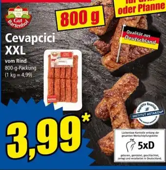 Norma Cevapcici XXL 800 g Angebot