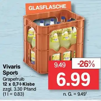 Famila Nord West Vivaris Sport Grapefruit 12 x 0,7-l-Kiste Angebot