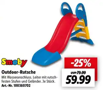 Lidl Smoby Outdoor-Rutsche Angebot