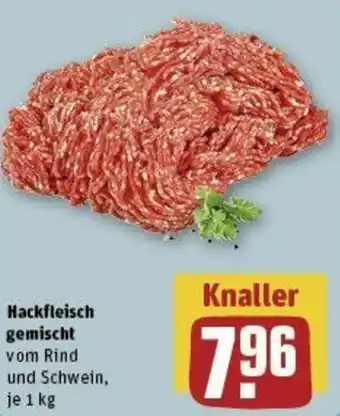 REWE Hackfleisch gemischt 1 kg Angebot