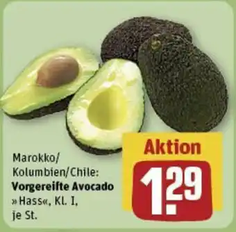 REWE Marokko/ Kolumbien/Chile Vorgereifte Avocado Angebot