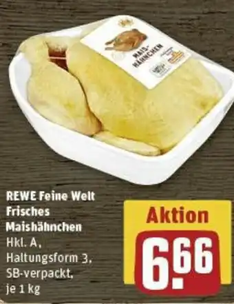 REWE REWE Feine Welt Frisches Maishähnchen 1 kg Angebot