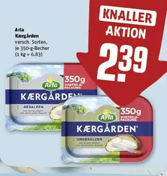 REWE Arla Kærgården 350-g-Becher Angebot