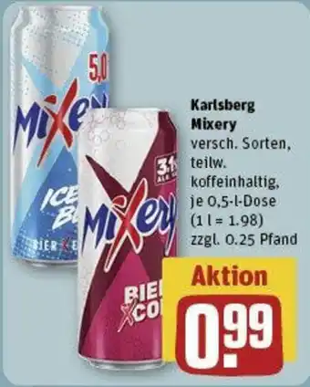 REWE Karlsberg Mixery 0,5 l Dose Angebot