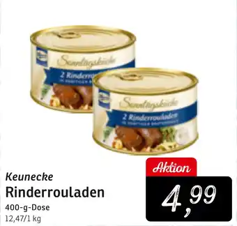 KONSUM Keunecke Rinderrouladen 400-g-Dose Angebot