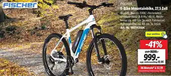 Lidl FISCHER E-Bike Mountainbike, 27,5 Zoll Angebot