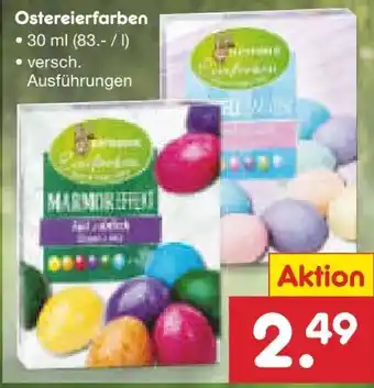 Netto Marken-Discount Ostereier-Färben Angebot