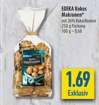 diska Edeka Kokos Makronen Angebot