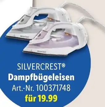 Lidl SILVERCREST Dampfbügeleisen Angebot