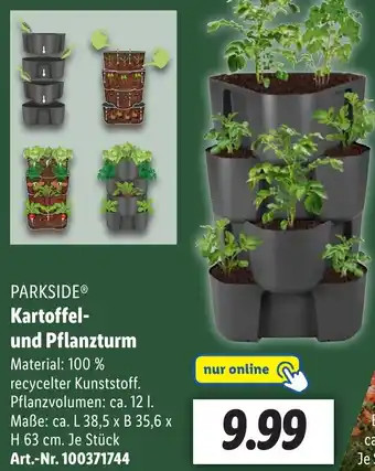 Lidl PARKSIDE Kartoffel und Pflanzturm Angebot