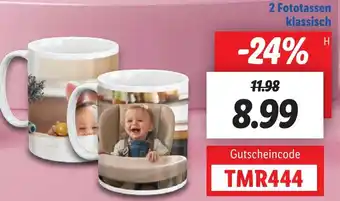 Lidl 2 Fototassen klassisch Angebot