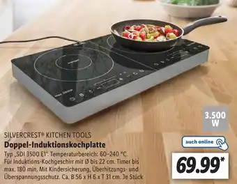 Lidl SILVERCREST KITCHEN TOOLS Doppel-Induktionskochplatte Angebot