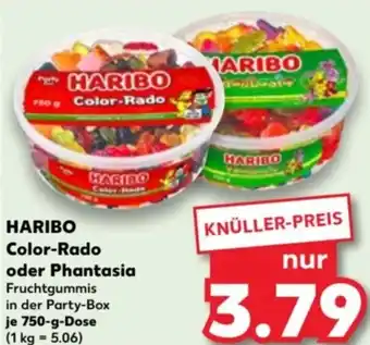 Kaufland HARIBO Color-Rado oder Phantasia 750 g Dose Angebot