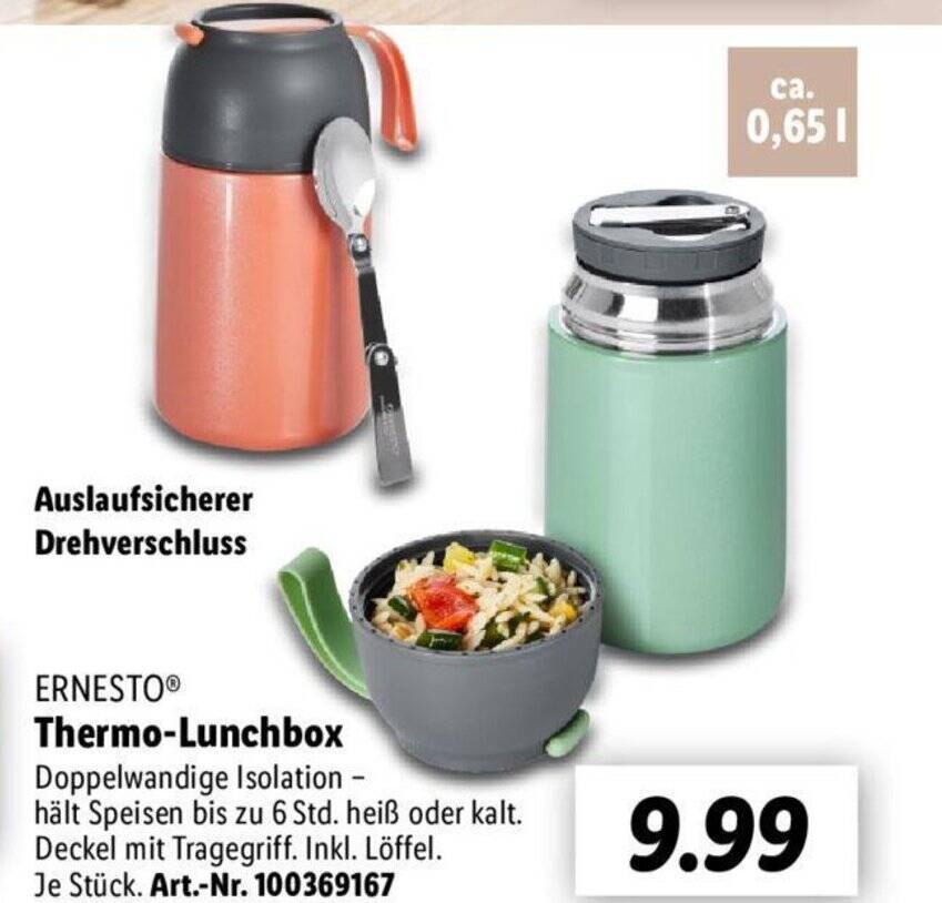 ERNESTO ThermoLunchbox Angebot bei Lidl