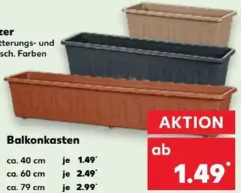 Kaufland PARKSIDE Balkonkasten Angebot