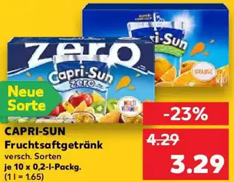 Kaufland CAPRI-SUN Fruchtsaftgetränk 10x0,2 L Packg. Angebot