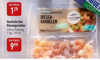 Galeria Markthalle Deutsche See Riesengarnelen 220-g-Packung Angebot