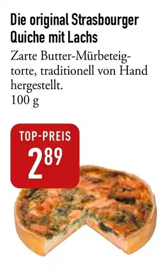 Galeria Markthalle Die original Strasbourger Quiche mit Lachs 100g Angebot