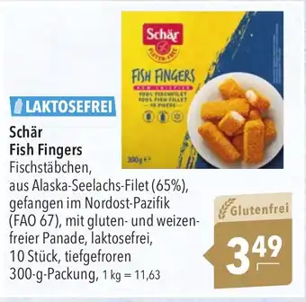 CITTI Markt Schär Fish Fingers Fischstäbchen, 300g Angebot