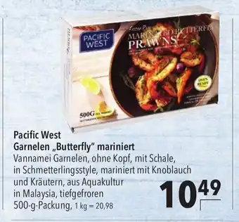 CITTI Markt Pacific West Garnelen ,,Butterfly" mariniert 500g Angebot