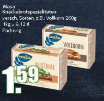 Ihr Frischmarkt Wasa Knäckebrotspezialitäten Packung Angebot