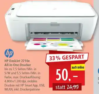 Pfennigpfeiffer HP DeskJet 2710e All-in-One-Drucker Angebot