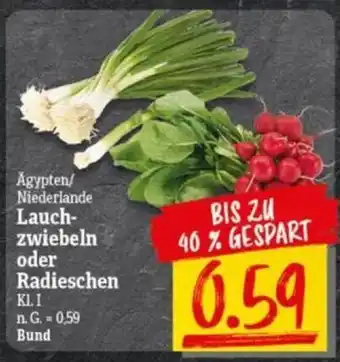 NP Discount Lauchzwiebeln oder Radieschen Angebot