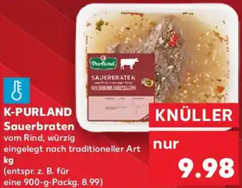 Kaufland K-PURLAND Sauerbraten Angebot