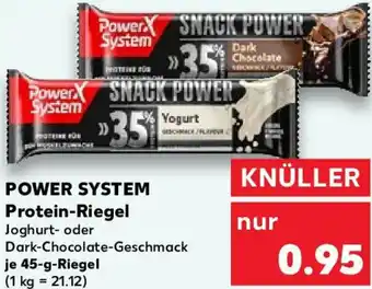 Kaufland POWER SYSTEM Protein-Riegel 45 g Angebot