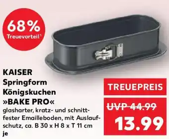 Kaufland KAISER Springform Königskuchen ,,BAKE PRO" Angebot