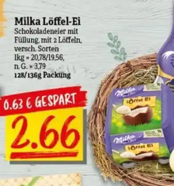 NP Discount Milka Löffel-Ei 128/136g Angebot