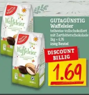 NP Discount GUT&GÜNSTIG Waffeleier 250g Angebot