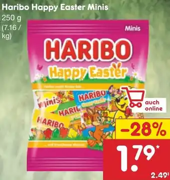 Netto Marken-Discount Haribo Happy Easter Minis 250 g Angebot