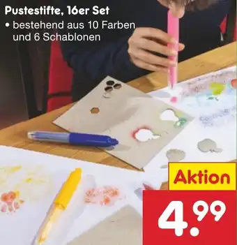 Netto Marken-Discount Pustestifte, 16er Set Angebot