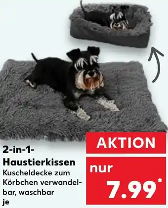 Kaufland 2in1 Haustierkissen Angebot