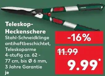 Kaufland Parkside Teleskop Heckenschere Angebot