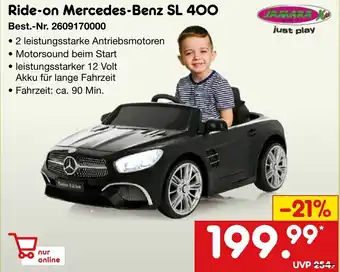 Netto Marken-Discount JAMARA Ride-on Mercedes Benz SL 400 Angebot