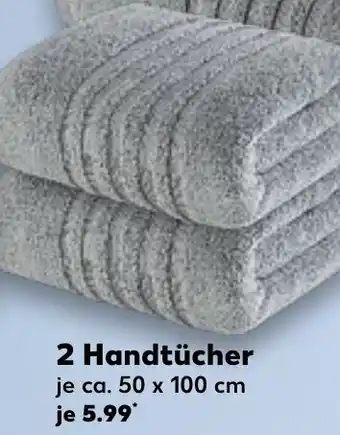 Kaufland 2 Handtücher Angebot