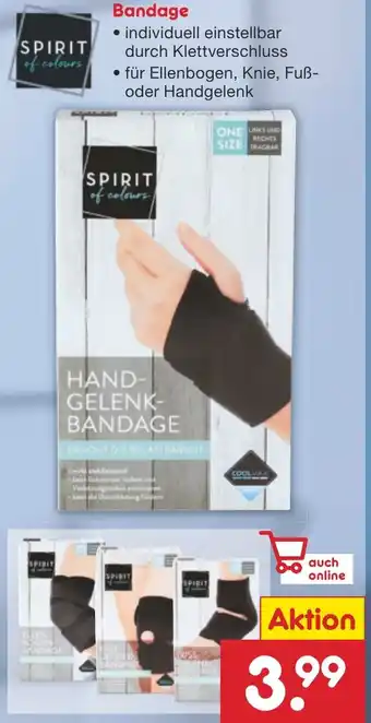 Netto Marken-Discount SPIRIT of colours Bandage Angebot