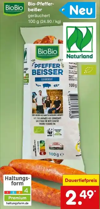 Netto Marken-Discount Bio-Pfefferbeißer 100 g Angebot