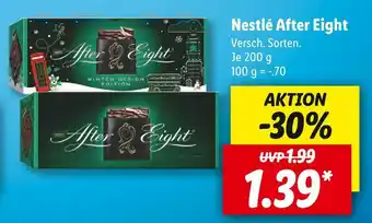 Lidl Nestlé after eight Angebot